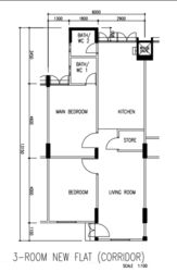 Blk 103 Eunos Vista (Bedok), HDB 3 Rooms #479640451